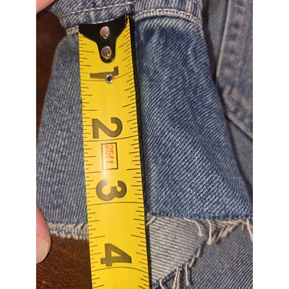 AG ADRIANO GOLDSCHMIED ALEXXIS SHORT HIGH RISE WEDGIE WOMEN 28 NWT - Picture 8 of 9
